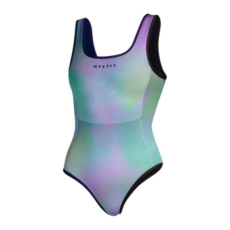 Mystic Lunar Neoprene Swimsuit 2/2mm purple / green