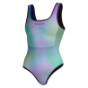 Mystic Lunar Neoprene Swimsuit 2/2mm purple / green