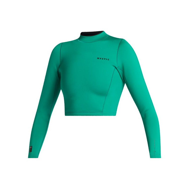 Mystic Lunar L/S Crop Top 2mm green