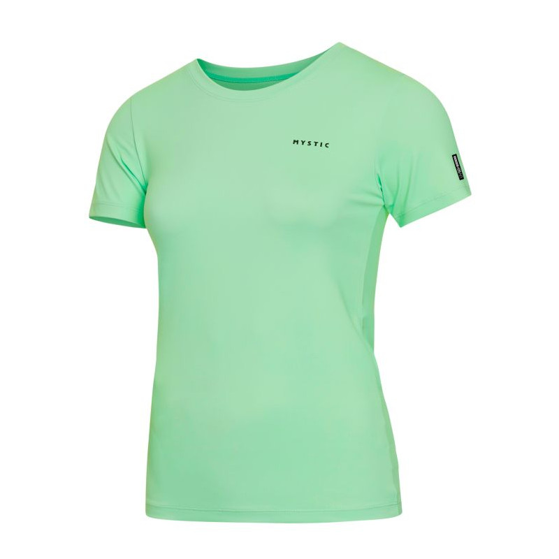 Mystic Star S/S Rashvest Women lime green