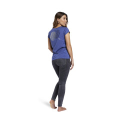 DuotoneTee Loop SS women - blue-indigo