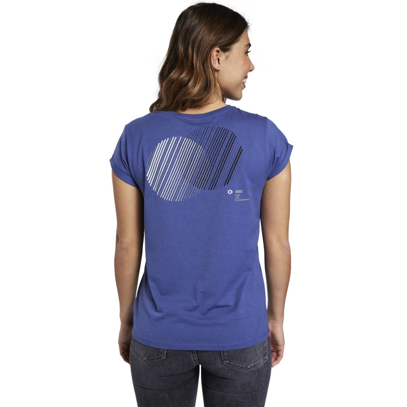 DuotoneTee Loop SS women - blue-indigo