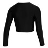 Mystic Sunn L/S Crop Rashvest Women black