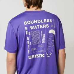 Mystic Tactic S/S Loosefit Quickdry purple