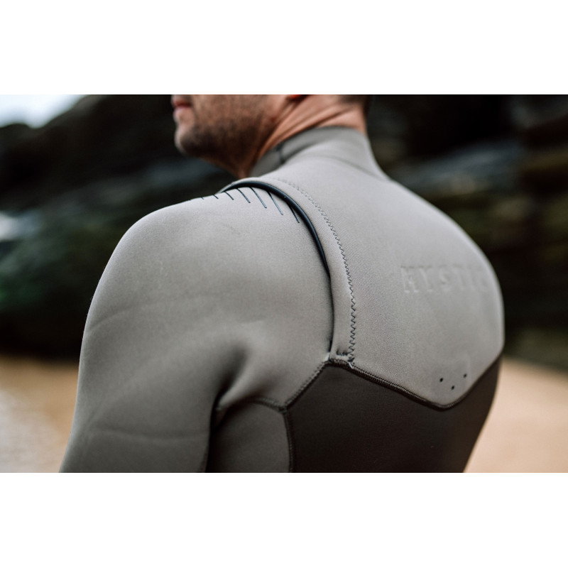 Mystic Motion Fullsuit 4/3mm Fzip black