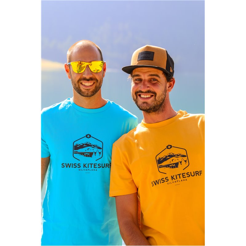 Swiss Kitesurf Spot Tee mustard