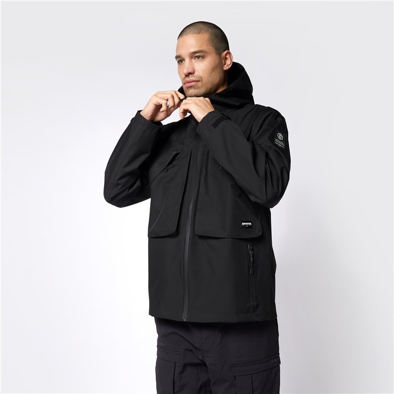 Mystic DTS Rain Jacket black