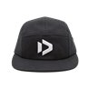 Duotone Cap 5Panel Flat Duotone Icon - black Duotone Cap 5Panel Flat Duotone Icon - black