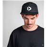 Duotone Cap 5Panel Flat Duotone Icon - black Duotone Cap 5Panel Flat Duotone Icon - black