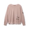 Duotone Sweater True Fade Out women violet-ice