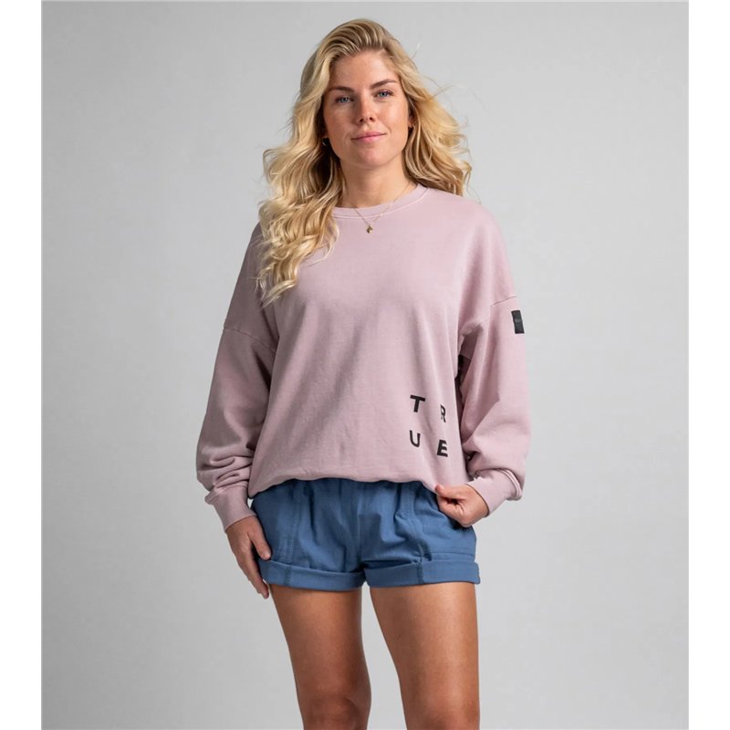 Duotone Sweater True Fade Out women violet-ice