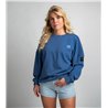 Duotone Sweater DT Explore unisex blue-horizon