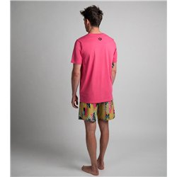 Duotone Tee Original SS men pink-drop