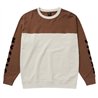 Mystic Docked Crew Sweat brown