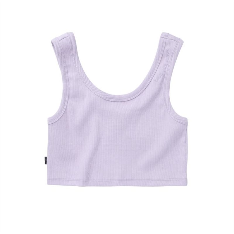 Mystic Glow Crop Tank Women lilac