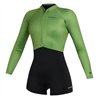Mystic Lunar Longarm Shorty 2/2mm soft green