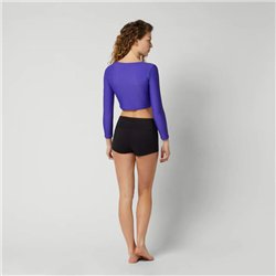 Mystic Sunn L/S Crop Rashvest Women black