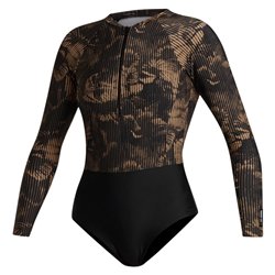 Mystic Jayde L/S One Piece Women slate brown