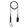 Mystic Big Wave Leash black