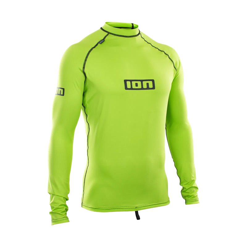 ION Promo Rashguard Men LS lime green ION Promo Rashguard Men LS lime green