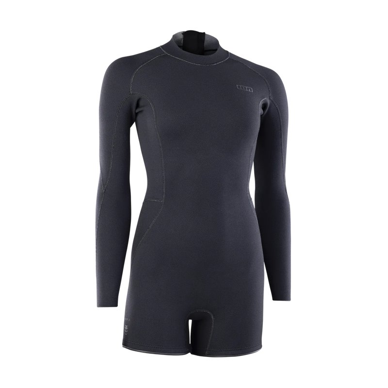 ION Wetsuit Amaze Amp Shorty 2.0 LS Back Zip women black ION Wetsuit Amaze Amp Shorty 2.0 LS Back Zip women black